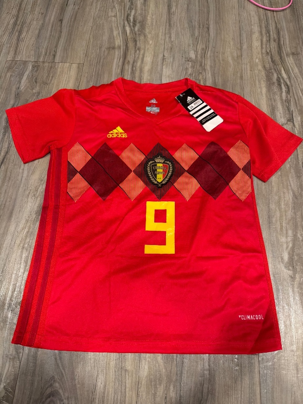 Home jersey Adidad Belgium kids